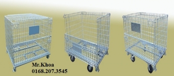 Xe đẩy nan lồng 01