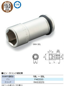 TONE Soket 6NV -19L